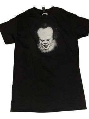 Horror Movie Killer Face Tshirt Small